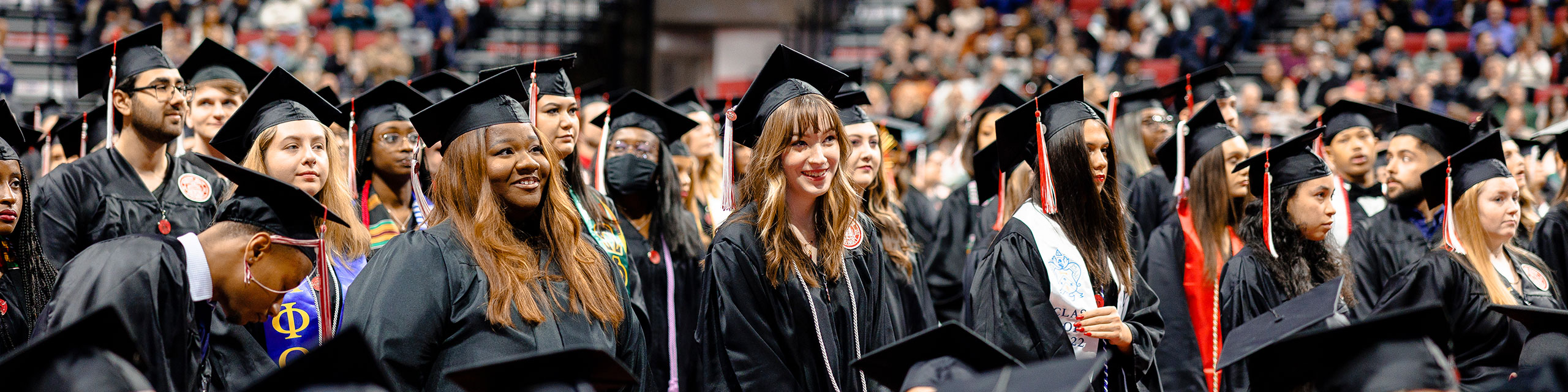 Students on the Commencement Ceremony